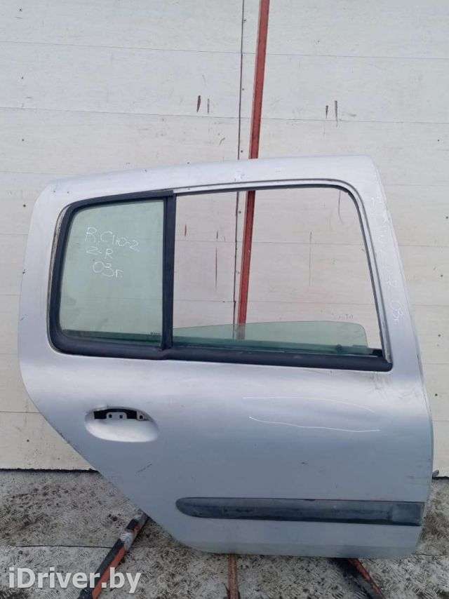Дверь задняя правая Renault Clio 2 2003г.  - Фото 1