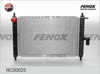 rc00025 fenox Радиатор основной к Daewoo Matiz M150 restailing Арт 72233383