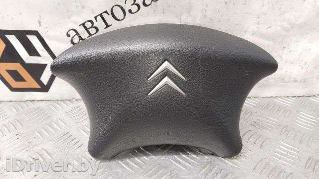 Подушка безопасности водителя Citroen C5 1 2006г.  - Фото 1