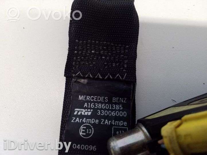 Ремень безопасности Mercedes ML W163 2001г. a1638601385 , artMIN1010  - Фото 8