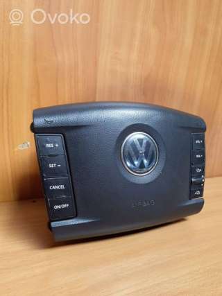 Подушка безопасности водителя Volkswagen Touareg 1 2005г. 7l6880201ca , artLTR19859 - Фото 2