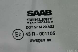 Стекло двери передней правой Saab 9000 1992г.  - Фото 2