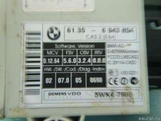 Блок электронный BMW 5 E60/E61 2004г. 61356943854 - Фото 3