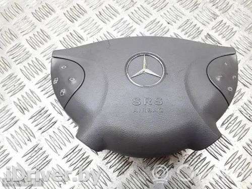 Подушка безопасности водителя Mercedes E W211 2004г. 21186002027f , artMNT65530 - Фото 1