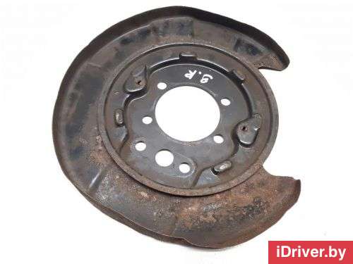 Кожух защитный тормозного диска Nissan Pathfinder 4 2015г. 44000CA01A Nissan - Фото 1