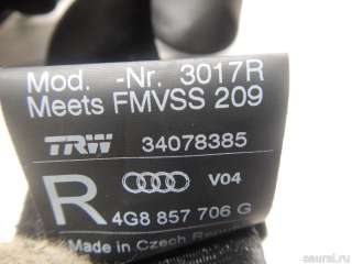 Ремень безопасности с пиропатроном Audi A6 C7 (S6,RS6) 2012г. 4G8857706GV04 - Фото 6