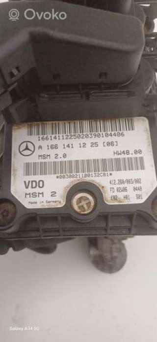 Заслонка дроссельная Mercedes A W168 1997г. a1661411225 , artJLT1571 - Фото 3