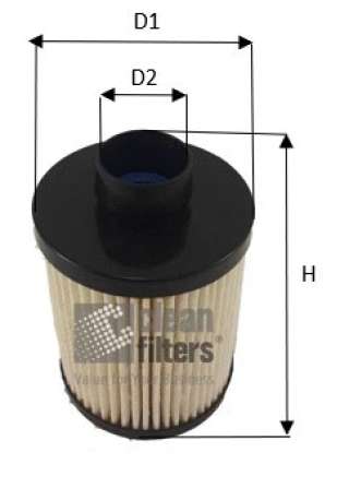 mg1677 clean-filters Фильтр топливный к Citroen Jumper 2 Арт 73704390