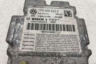 Блок AirBag Volkswagen Touareg 2 2014г. 0285012084, 7P0959655E , art9493037 - Фото 2
