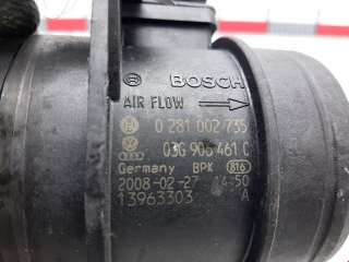 Расходомер воздуха Volkswagen Passat B6 2008г. 03G906461C, 0281002735 - Фото 6