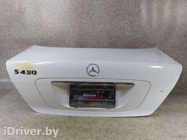 крышка багажника Mercedes S W220 2003г.  - Фото 1