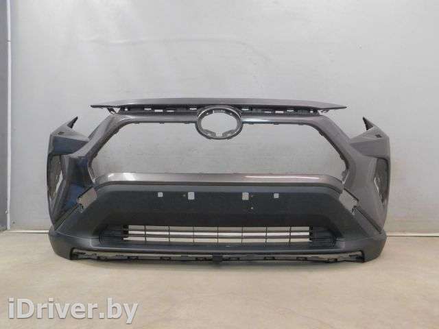 Бампер передний Toyota Rav 4 5 2020г.  - Фото 1