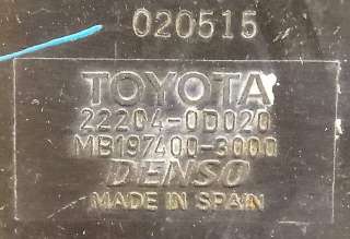 Расходомер воздуха Toyota Avensis 1 2000г. 22204-0D020,DENSO,VVTI,MB197400-3000 - Фото 4