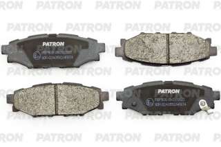 pbp1630 patron Тормозные колодки комплект к Subaru Legacy 4 Арт 73661019