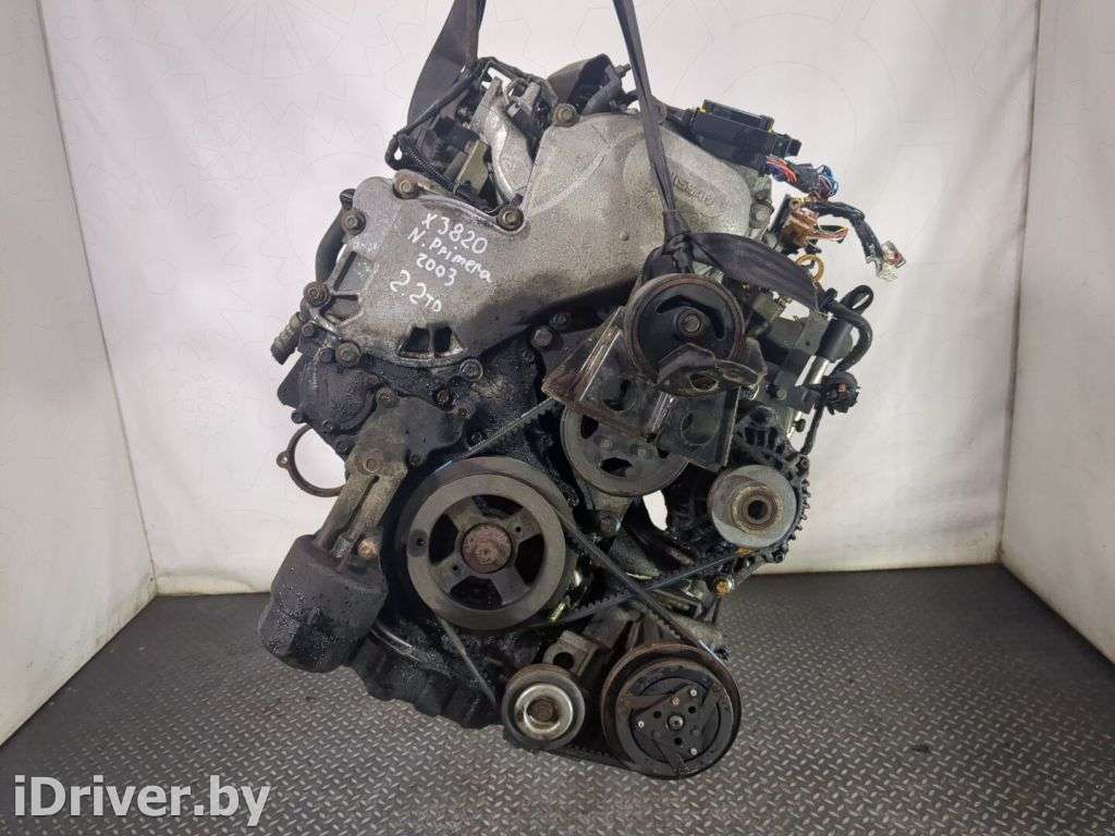 Двигатель  Nissan Primera 12 2.2 DCI Дизель, 2003г. 10102AW401,YD22DDT  - Фото 1