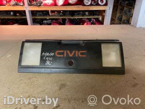 Накладка подсветки номера Honda Civic 3 1986г. 0163652, 0163652 , artVIC21252 - Фото 1
