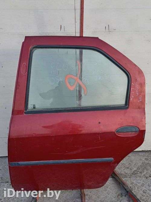 Дверь задняя левая Renault Logan 1 2005г.  - Фото 1