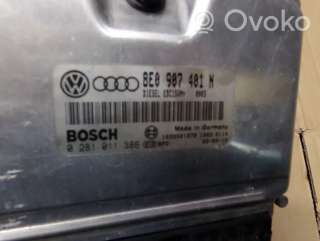 Блок управления двигателем Audi A4 B6 2003г. 0281011386 , artLOB5708 - Фото 2