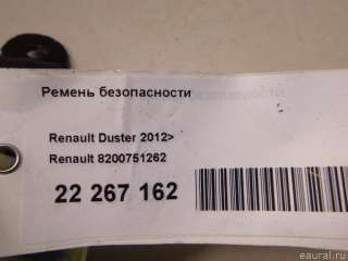 8200751262 Ремень безопасности Renault Duster 1 Арт E22267162, вид 8