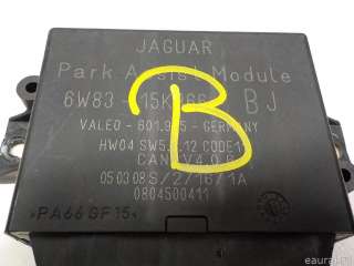 Блок управления парктроником Jaguar XF 250 2008г. 6W8315K866BJ - Фото 3