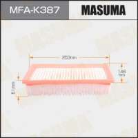 mfak387 masuma Фильтр воздушный к Kia Rio 4 Арт 73690143