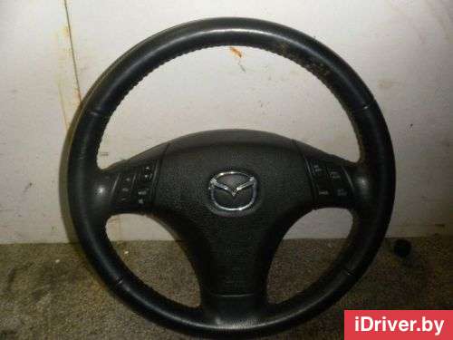 Рулевое колесо с AIR BAG Mazda 6 1 2003г.  - Фото 1