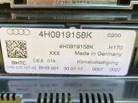 Блок управления печки/климат-контроля Audi A8 D4 (S8) 2013г. 4H0919158K - Фото 6