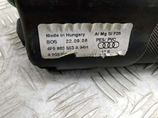 Шторка багажника Audi A6 C6 (S6,RS6) 2005г. 4F9863553, 4F9863553A - Фото 4