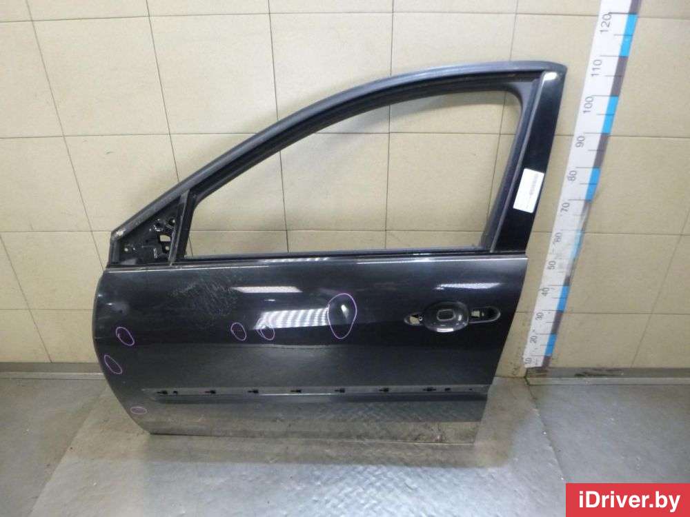 Дверь передняя левая Renault Laguna 3 2009г. 801010025R  - Фото 1