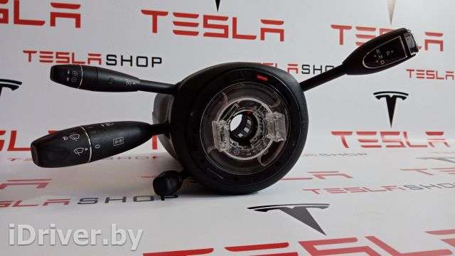 Переключатель подрулевой (стрекоза) Tesla model S 2015г. 1008471-00-A - Фото 1