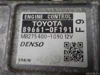 Блок управления двигателем Toyota Verso 2010г. 896610F191 - Фото 6