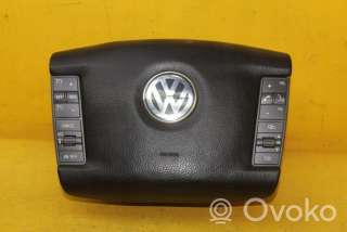 Подушка безопасности водителя Volkswagen Phaeton 2003г. 3d0880201bf , artSZY31214 - Фото 2