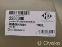 Капот Volkswagen Polo 5 2013г. 2206000 , artBWS2264 - Фото 4
