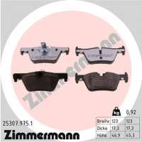 253079751 zimmermann Тормозные колодки задние BMW 1 F20/F21 Арт 72212748