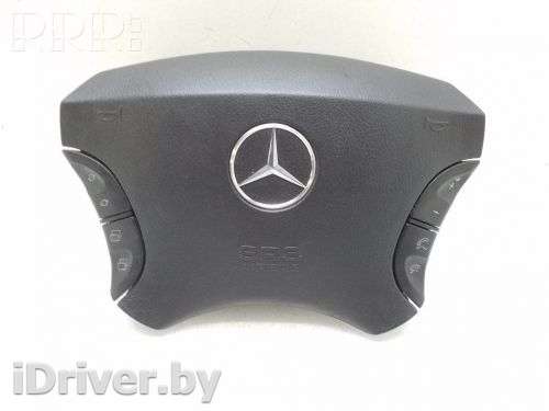 Подушка безопасности водителя Mercedes S W220 2000г. 2204601598, 2204601598721105, yp2m3u1adet , artMIN27901 - Фото 1