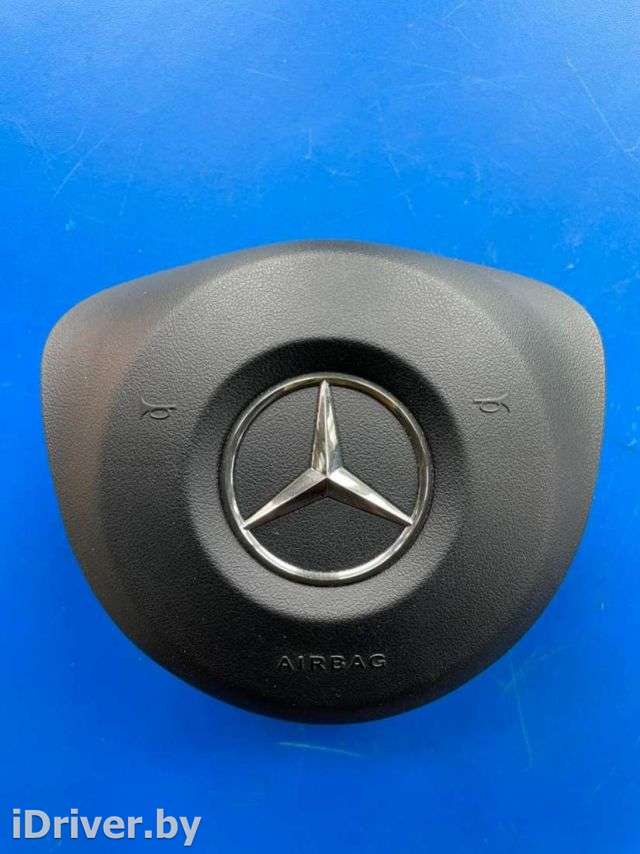 Подушка безопасности водителя airbag подушка водителя мерседес Mercedes C W205 2017г.  - Фото 1