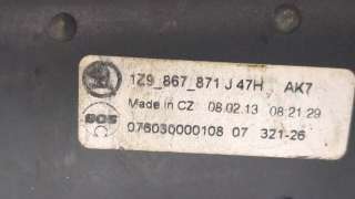 1Z9867871J Шторка багажника Skoda Octavia A5 Арт 8759087, вид 4