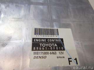 Блок управления двигателем Toyota Corolla VERSO 2 2005г. 896610F010 - Фото 5
