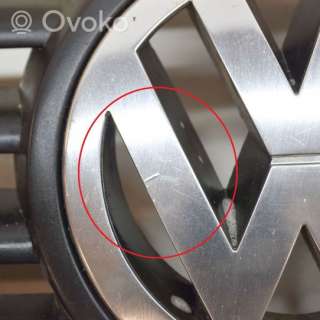 Решетка радиатора Volkswagen Caravelle T5 2007г. 7h0807105, 7h0807101 , artGTV140547 - Фото 5