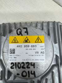 4K0959663 Преобразователь напряжения Audi Q7 4M restailing Арт 25895, вид 2