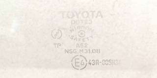  Стекло двери задней правой Toyota Corolla VERSO 1 Арт 2084513