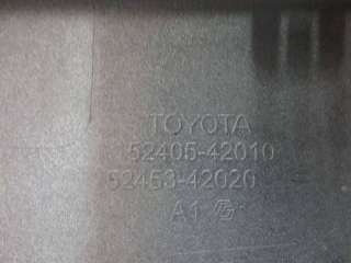 Накладка (юбка) заднего бампера Toyota Rav 4 4 2015г. 5240542010 - Фото 15