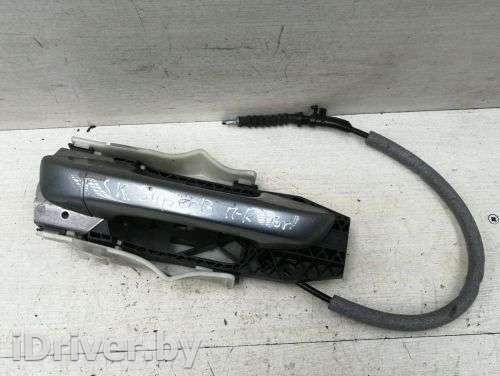 Ручка наружная передняя правая Skoda Superb 2 2013г.  - Фото 1