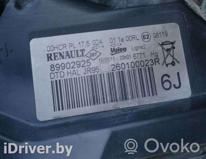 Фара правая Renault Grand Scenic 3 2009г. artJLC9439  - Фото 2