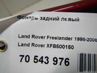 Фонарь задний левый Land Rover Freelander 1 2004г. XFB500150 Land Rover - Фото 10