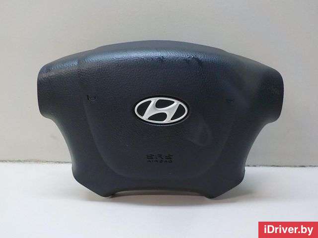 Подушка безопасности в рулевое колесо Hyundai Santa FE 2 (CM) 2007г. 569002B100WK - Фото 1