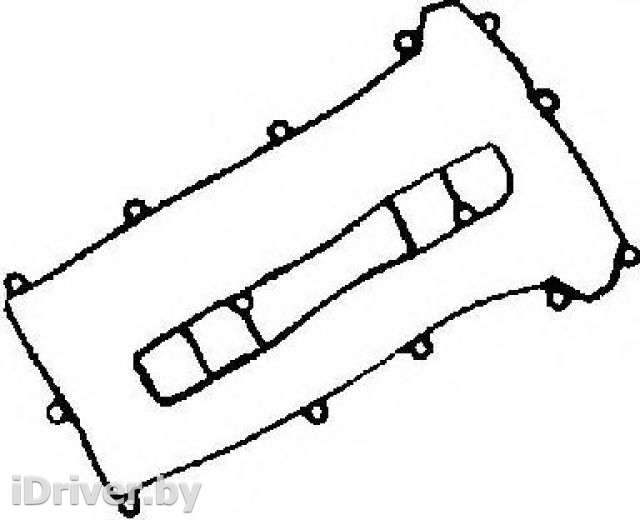 Прокладка клапанной крышки Ford Mondeo 3 2000г. v3673200 glaser - Фото 1