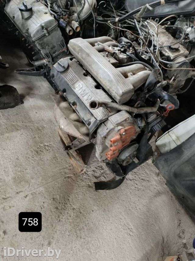 Двигатель  BMW 3 E30 1.8 М40В18 Бензин, 1991г.   - Фото 1