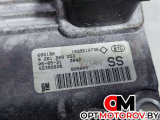блок управления двигателем Opel Corsa D 2006г. 55352622, 0261208253 - Фото 2