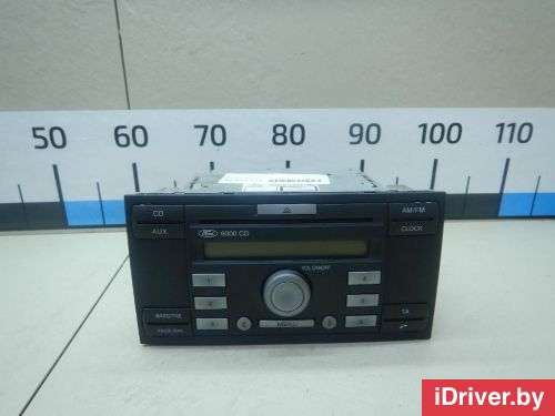 Магнитола (аудио система) Ford Fiesta 5 2006г. 5M5T18C815FA Ford - Фото 1